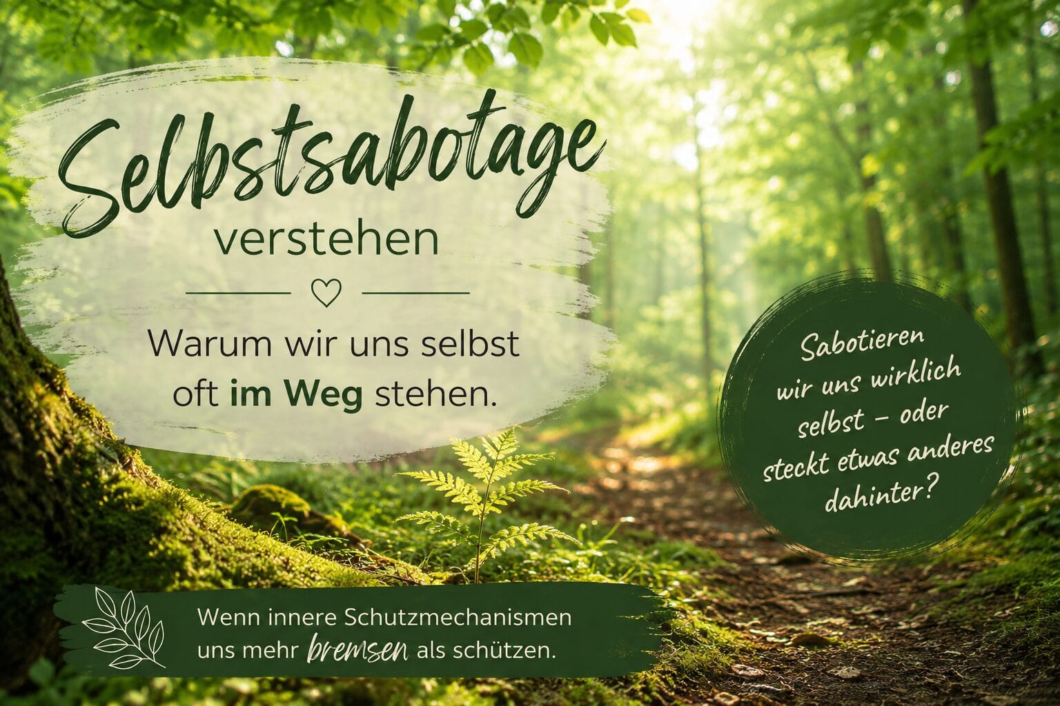 Du betrachtest gerade Selbstsabotage verstehen: Warum wir uns selbst oft im Weg stehen